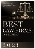 Best Law Firms in Florida 2021